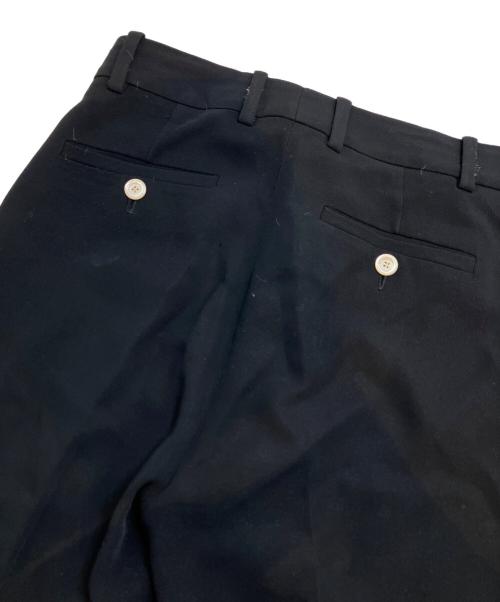 GUCCI（グッチ）GUCCI (グッチ) フレアスラックス ブラック サイズ:38の古着・服飾アイテム