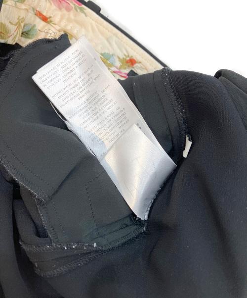 GUCCI（グッチ）GUCCI (グッチ) フレアスラックス ブラック サイズ:38の古着・服飾アイテム