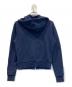 MAISON KITSUNE (メゾンキツネ) トリコロールフォックスパッチ ジップパーカー ネイビー サイズ:S：7000円