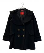 Vivienne Westwood RED LABELヴィヴィアンウエストウッドレッドレーベル）の古着「ビッグカラーピーコート」｜ブラック