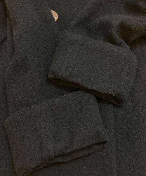 Vivienne Westwood RED LABEL（ヴィヴィアンウエストウッドレッドレーベル）Vivienne Westwood RED LABEL (ヴィヴィアンウエストウッドレッドレーベル) ビッグカラーピーコート ブラック サイズ:2の古着・服飾アイテム