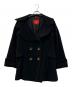 Vivienne Westwood RED LABEL（ヴィヴィアンウエストウッドレッドレーベル）の古着「ビッグカラーピーコート」｜ブラック