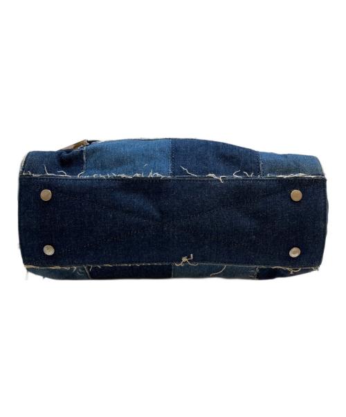 DIESEL（ディーゼル）DIESEL (ディーゼル) デニムパッチワーク2WAYトートバッグ インディゴ サイズ:表記なしの古着・服飾アイテム