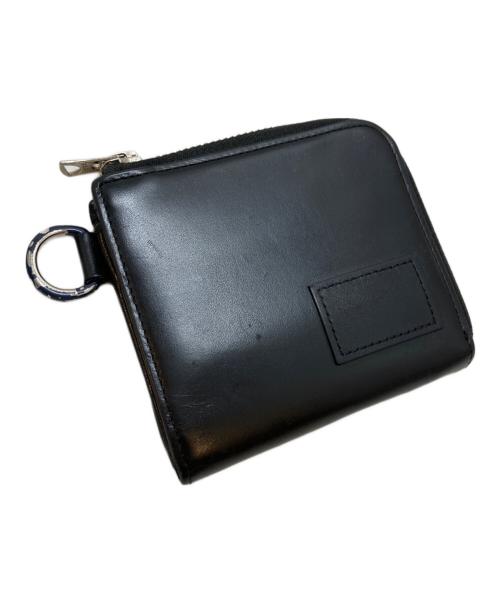 sacai（サカイ）sacai (サカイ) PORTER (ポーター) ジップウォレット ブラックの古着・服飾アイテム