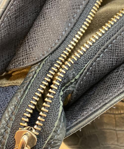 PELLE MORBIDA（ペッレモルビダ）PELLE MORBIDA (ペッレモルビダ) トートバッグ ネイビー サイズ:表記なしの古着・服飾アイテム