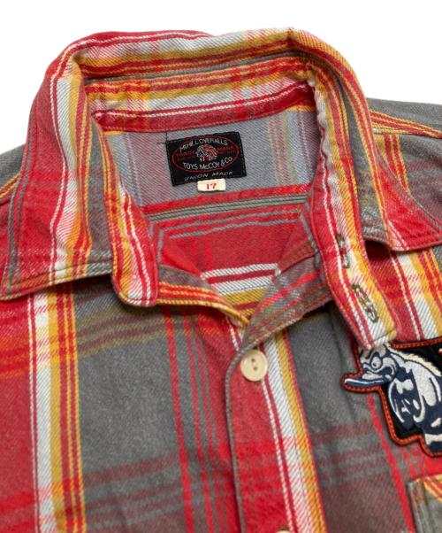 TOYS MCCOY（トイズマッコイ）TOYS McCOY (トイズマッコイ) COTTON CHECK WORK SHIRT  