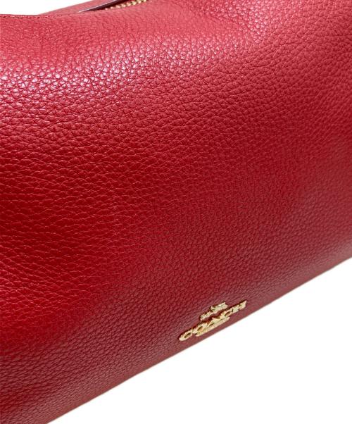 COACH（コーチ）COACH (コーチ) 2WAYショルダーバッグ レッドの古着・服飾アイテム