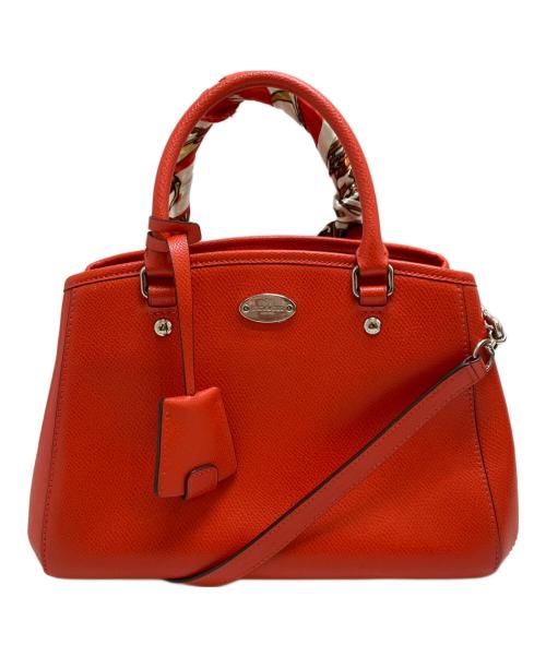 COACH（コーチ）COACH (コーチ) ハンドバッグ スモールマーゴット オレンジ サイズ:表記なしの古着・服飾アイテム