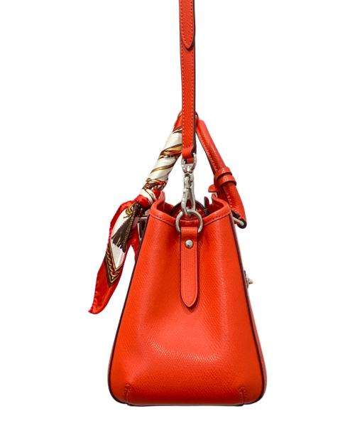 COACH（コーチ）COACH (コーチ) ハンドバッグ スモールマーゴット オレンジ サイズ:表記なしの古着・服飾アイテム
