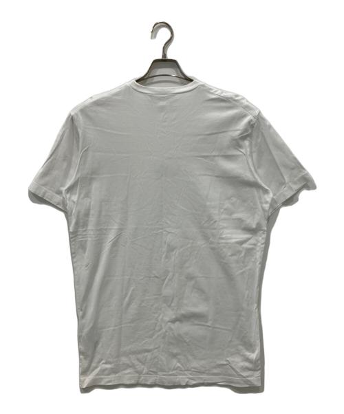 DSQUARED2（ディースクエアード）DSQUARED2 (ディースクエアード) Icon Mini Logo T-Shirt ホワイト サイズ:Lの古着・服飾アイテム