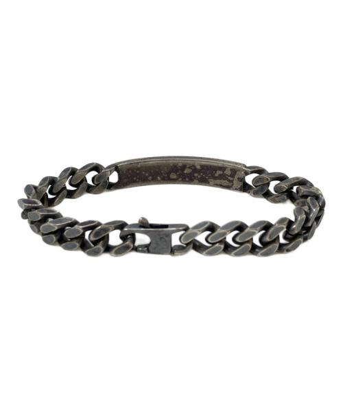 MM6 Maison Margiela（エムエムシックスメゾンマルジェラ）MM6 Maison Margiela (エムエムシックスメゾンマルジェラ) チェーンブレスレット シルバー サイズ:表記なしの古着・服飾アイテム