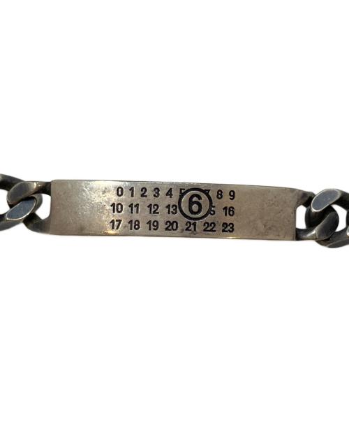 MM6 Maison Margiela（エムエムシックスメゾンマルジェラ）MM6 Maison Margiela (エムエムシックスメゾンマルジェラ) チェーンブレスレット シルバー サイズ:表記なしの古着・服飾アイテム