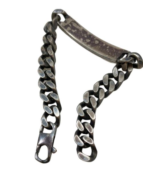 MM6 Maison Margiela（エムエムシックスメゾンマルジェラ）MM6 Maison Margiela (エムエムシックスメゾンマルジェラ) チェーンブレスレット シルバー サイズ:表記なしの古着・服飾アイテム