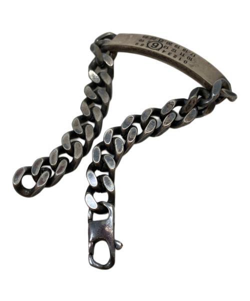 MM6 Maison Margiela（エムエムシックスメゾンマルジェラ）MM6 Maison Margiela (エムエムシックスメゾンマルジェラ) チェーンブレスレット シルバー サイズ:表記なしの古着・服飾アイテム