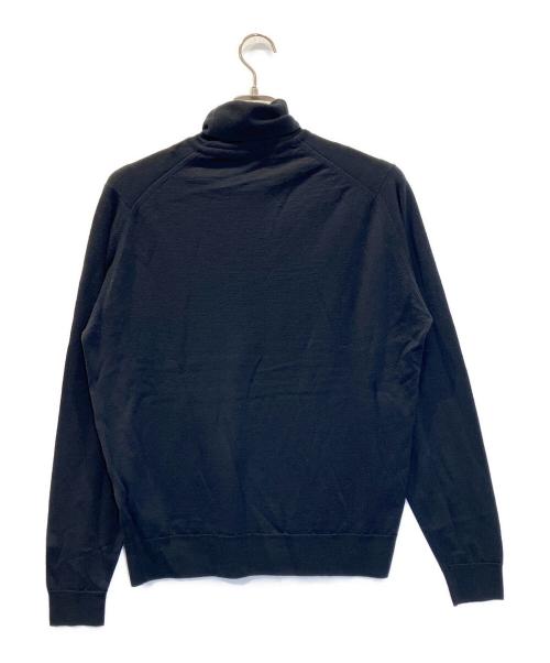 JOHN SMEDLEY（ジョンスメドレー）JOHN SMEDLEY (ジョンスメドレー) タートルネックニット ネイビー サイズ:Mの古着・服飾アイテム