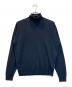 JOHN SMEDLEY（ジョンスメドレー）の古着「タートルネックニット」｜ネイビー