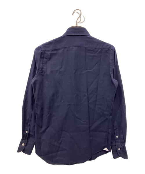 finamore（フィナモレ）Finamore (フィナモレ) シャツ ネイビー サイズ:15/38の古着・服飾アイテム