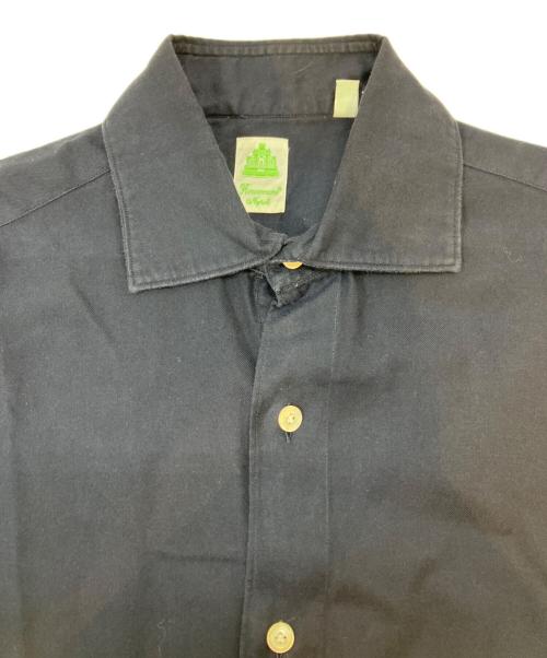 finamore（フィナモレ）Finamore (フィナモレ) シャツ ネイビー サイズ:15/38の古着・服飾アイテム