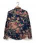 DENIM & SUPPLY RALPH LAUREN (デニム＆サプライ ラルフローレン) コーデュロイ花柄シャツ ネイビー×ピンク サイズ:S：5000円