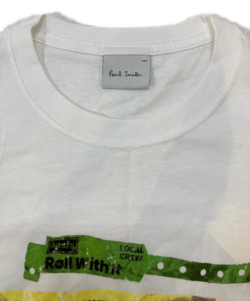 PAUL SMITH（ポールスミス）PAUL SMITH (ポールスミス) プリントTシャツ ホワイト サイズ:XXSの古着・服飾アイテム