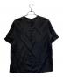 SALON adam et rope' (サロンアダムエロペ) GENTLE SILK ハーフスリーブプルオーバー ブラック サイズ:F：5000円