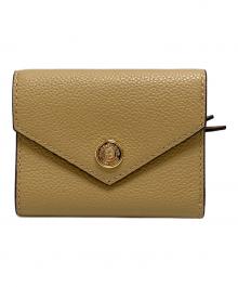 TORY BURCH（トリーバーチ）の古着「ペブルスモールエンベロープウォレット」｜ブラウン