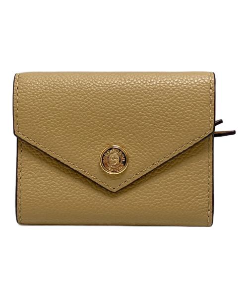 TORY BURCH（トリーバーチ）TORY BURCH (トリーバーチ) ペブルスモールエンベロープウォレット ブラウン サイズ:表記なしの古着・服飾アイテム