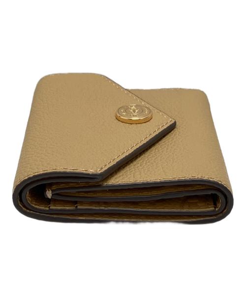 TORY BURCH（トリーバーチ）TORY BURCH (トリーバーチ) ペブルスモールエンベロープウォレット ブラウン サイズ:表記なしの古着・服飾アイテム
