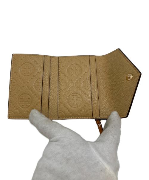 TORY BURCH（トリーバーチ）TORY BURCH (トリーバーチ) ペブルスモールエンベロープウォレット ブラウン サイズ:表記なしの古着・服飾アイテム