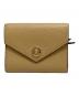 TORY BURCH（トリーバーチ）の古着「ペブルスモールエンベロープウォレット」｜ブラウン