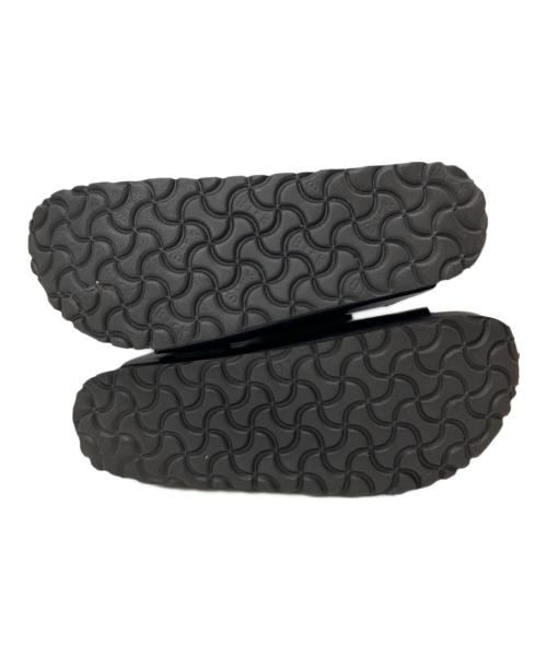 BIRKENSTOCK（ビルケンシュトック）BIRKENSTOCK (ビルケンシュトック) Manolo Blahnik (マノロ ブラニク) ARIZONA CRYSTAL SMOOTH LEATHER/アリゾナクリスタルスムースレザー ブラック サイズ:37(24CM)の古着・服飾アイテム