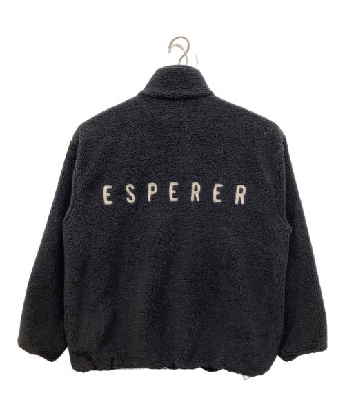 Spick and Span（スピック＆スパン）Spick and Span (スピック＆スパン) バックロゴボアブルゾン ブラック サイズ:Sの古着・服飾アイテム