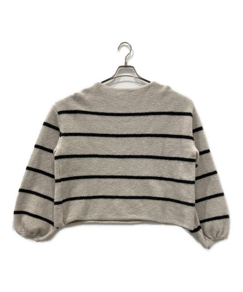 BEARDSLEY（ビアズリー）BEARDSLEY (ビアズリー) ウールパイルニットプルオーバー ベージュ サイズ:FREEの古着・服飾アイテム