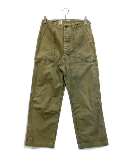 ALAIN（アラン）ALAIN (アラン) Fatigue Pants/ベイカーパンツ カーキ サイズ:3の古着・服飾アイテム