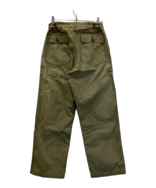 ALAIN（アラン）ALAIN (アラン) Fatigue Pants/ベイカーパンツ カーキ サイズ:3の古着・服飾アイテム