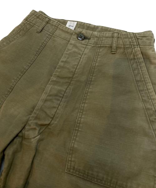 ALAIN（アラン）ALAIN (アラン) Fatigue Pants/ベイカーパンツ カーキ サイズ:3の古着・服飾アイテム