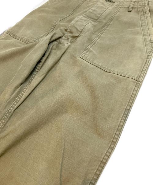 ALAIN（アラン）ALAIN (アラン) Fatigue Pants/ベイカーパンツ カーキ サイズ:3の古着・服飾アイテム
