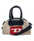 DIESELディーゼル）の古着「2WAYハンドバッグ」｜ネイビー
