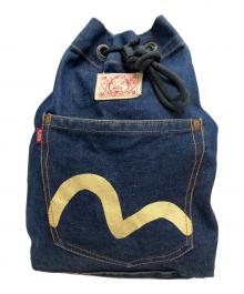 EVISU（エヴィス）の古着「デニムナップサック」｜インディゴ