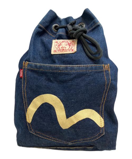 EVISU（エヴィス）EVISU (エヴィス) デニムナップサック インディゴ サイズ:表記なしの古着・服飾アイテム