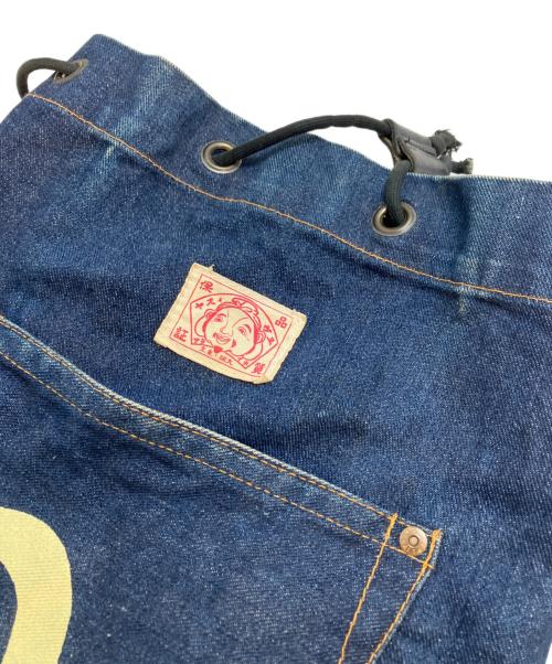 EVISU（エヴィス）EVISU (エヴィス) デニムナップサック インディゴ サイズ:表記なしの古着・服飾アイテム
