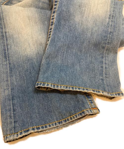 TRUE RELIGION（トゥルー レリジョン）TRUE RELIGION (トゥルー レリジョン) レインボー刺繍デニムパンツ インディゴ サイズ:37の古着・服飾アイテム