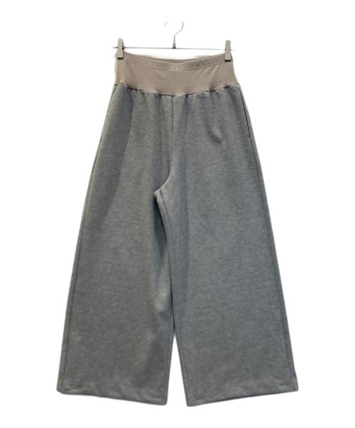 BEARDSLEY（ビアズリー）BEARDSLEY (ビアズリー) ウールライクウエストリブパンツ ベージュ サイズ:Sの古着・服飾アイテム