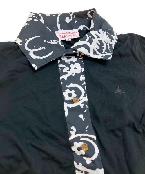Vivienne Westwood RED LABEL（ヴィヴィアンウエストウッドレッドレーベル）Vivienne Westwood RED LABEL (ヴィヴィアンウエストウッドレッドレーベル) 半袖シャツ ブラック サイズ:Ⅼの古着・服飾アイテム