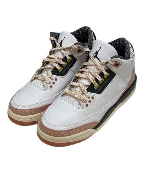 NIKE（ナイキ）NIKE (ナイキ) AIR JORDAN 3 RETRO GG ピンクホワイト サイズ:24.5CMの古着・服飾アイテム