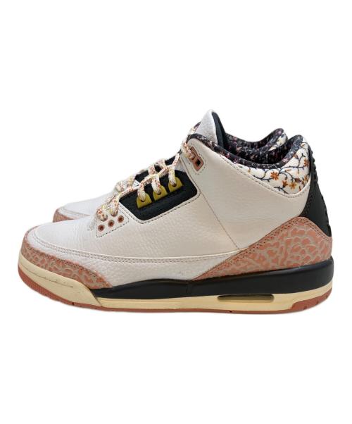 NIKE（ナイキ）NIKE (ナイキ) AIR JORDAN 3 RETRO GG ピンクホワイト サイズ:24.5CMの古着・服飾アイテム