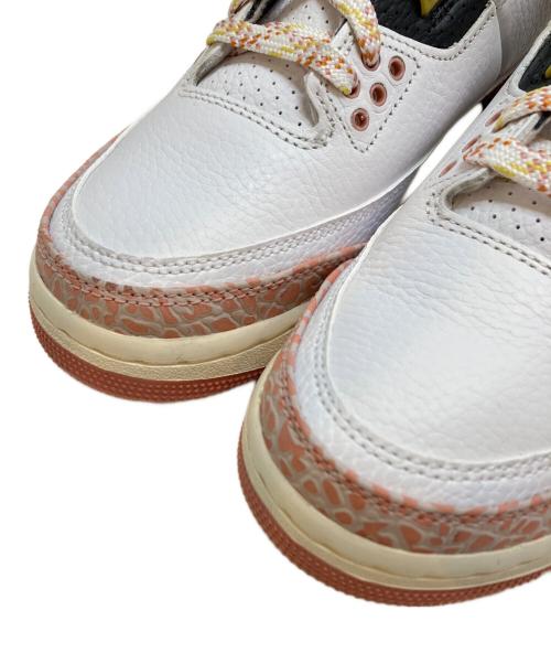 NIKE（ナイキ）NIKE (ナイキ) AIR JORDAN 3 RETRO GG ピンクホワイト サイズ:24.5CMの古着・服飾アイテム