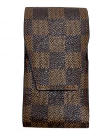 LOUIS VUITTON（ルイ ヴィトン）の古着「ダミエ　シガレットケース エテュイ・シガレット」｜ブラウン