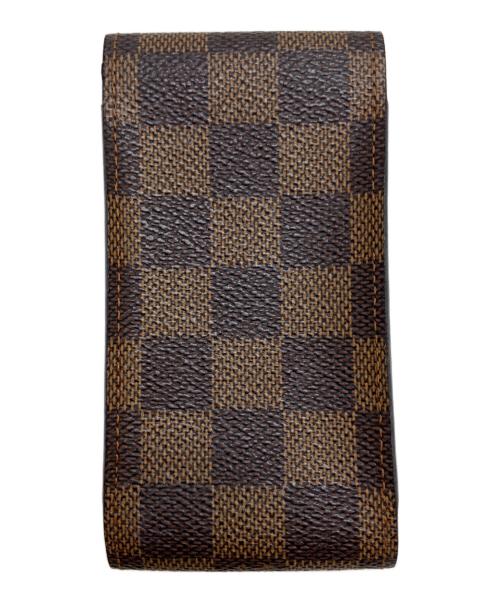 LOUIS VUITTON（ルイ ヴィトン）LOUIS VUITTON (ルイ ヴィトン) ダミエ　シガレットケース エテュイ・シガレット ブラウンの古着・服飾アイテム