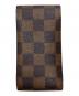 LOUIS VUITTON (ルイ ヴィトン) ダミエ　シガレットケース エテュイ・シガレット ブラウン：5000円